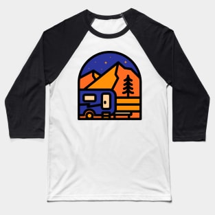 Campervan Baseball T-Shirt